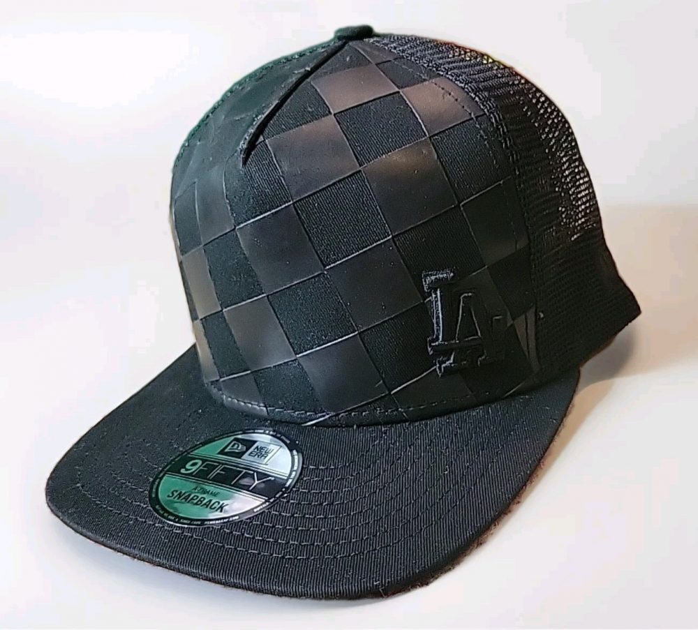 New Era Los Angles Dodgers LA Check Mate A-Frame 9FIFTY Snapback Adjustable Hat